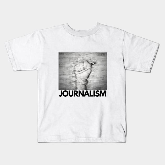 Journalism Kids T-Shirt by The Journalist